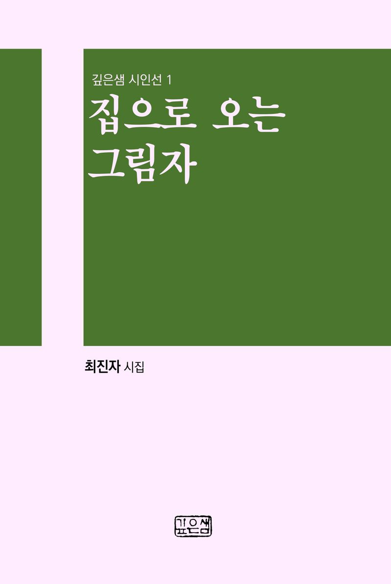 집으로 오는 그림자 : 최진자 시집