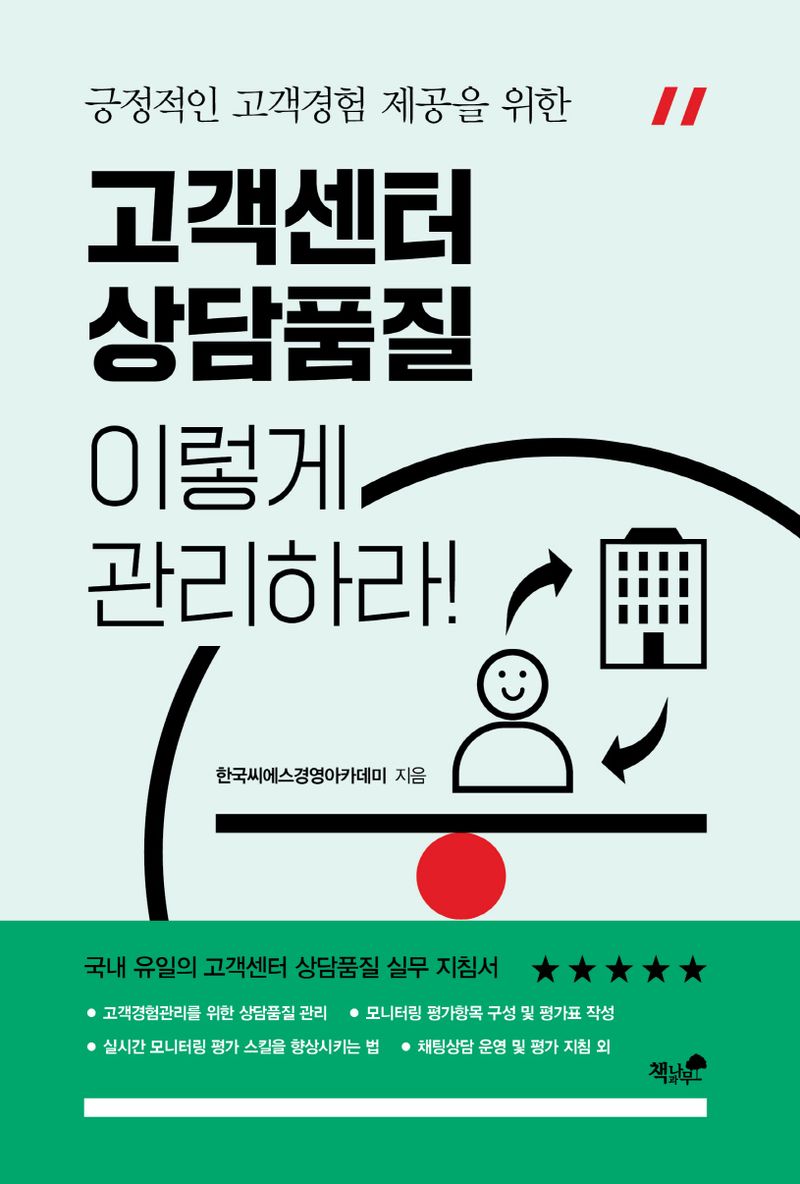 (긍정적인 고객경험 제공을 위한) 고객센터 상담품질 이렇게 관리하라!