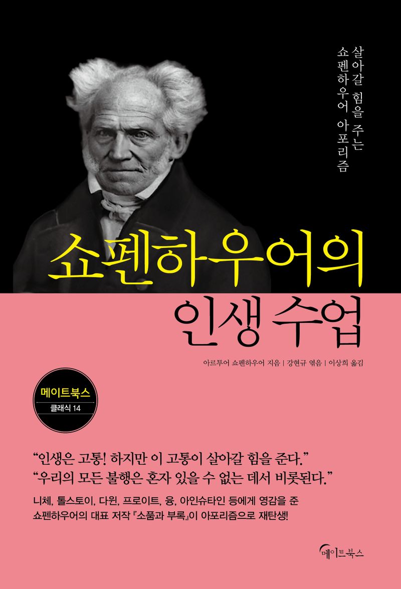 쇼펜하우어의 인생 수업 : 살아갈 힘을 주는 쇼펜하우어 아포리즘
