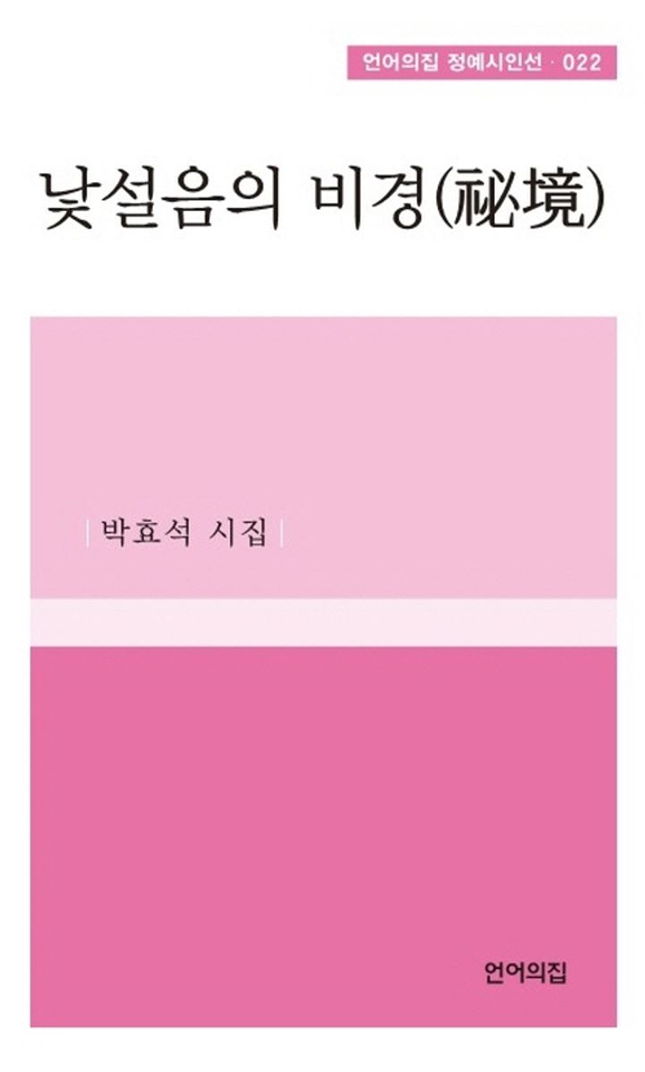 낯설음의 비경(祕境) : 박효석 시집