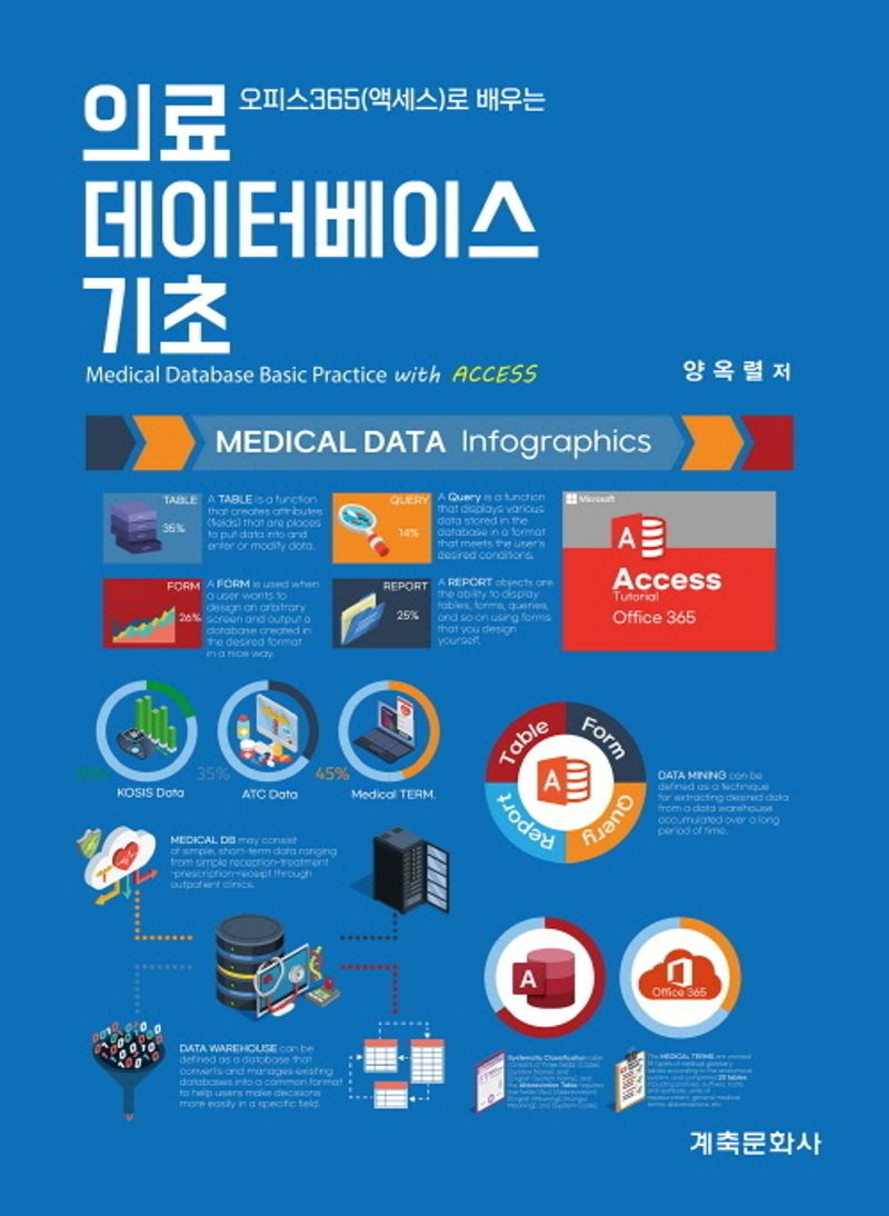 (오피스365(액세스)로 배우는) 의료데이터베이스 기초 = Medical database basic practice with access