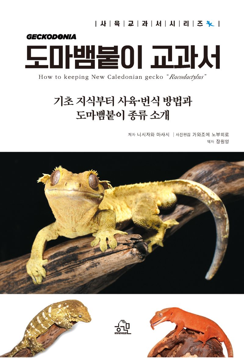도마뱀붙이 교과서 = How to keeping new caledonian gecko 