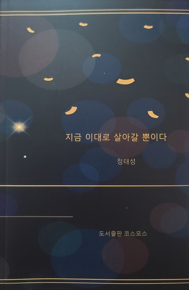 지금 이대로 살아갈 뿐이다 : 정태성 시집(15)