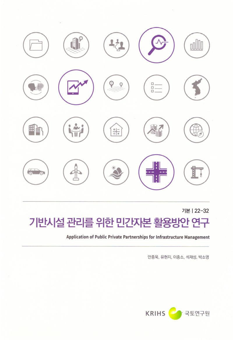 기반시설 관리를 위한 민간자본 활용방안 연구 = Application of public private partnerships for infrastructure management