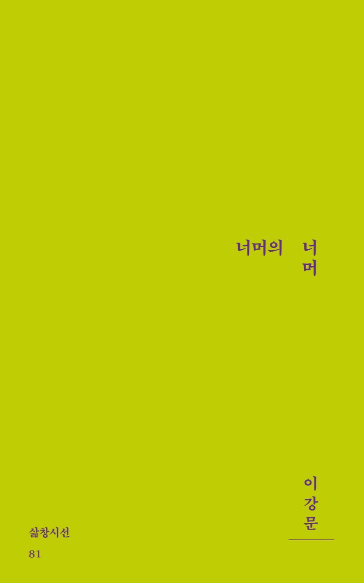 너머의 너머 : 이강문 시집