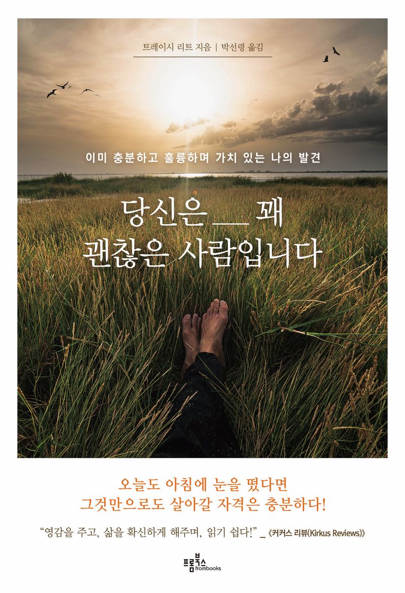 당신은 꽤 괜찮은 사람입니다 : 이미 충분하고 훌륭하며 가치 있는 나의 발견 / 트레이시 리트 지음 ; 박선령 옮김