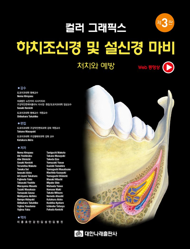 (컬러 그래픽스) 하치조신경 및 설신경 마비 : 처치와 예방