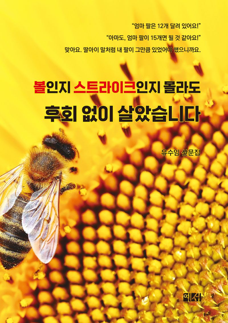 볼인지 스트라이크인지 몰라도 후회 없이 살았습니다 : 유수임 산문집
