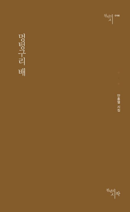 멍텅구리 배 : 안홍열 시집