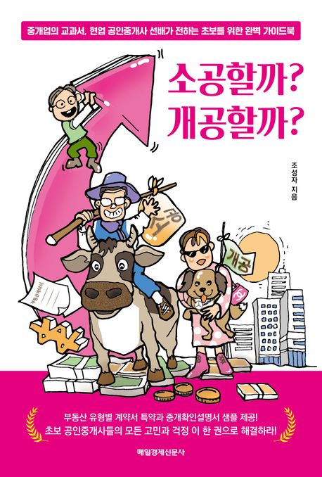 소공할까? 개공할까? : 중개업의 교과서, 현업 공인중개사 선배가 전하는 초보를 위한 완벽 가이드북