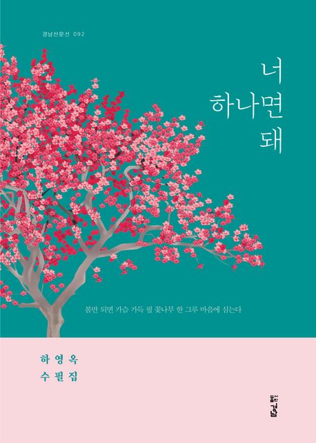 너 하나면 돼 : 하영옥 수필집