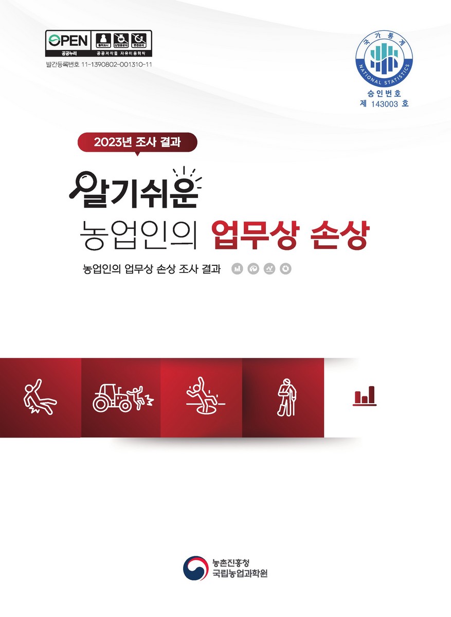 (알기쉬운) 농업인의 업무상 손상 : 농업인의 업무상 손상 조사 결과 : 2023년 조사 결과