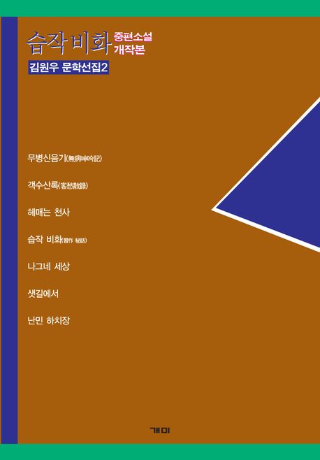 습작 비화 : 중편소설 개작본