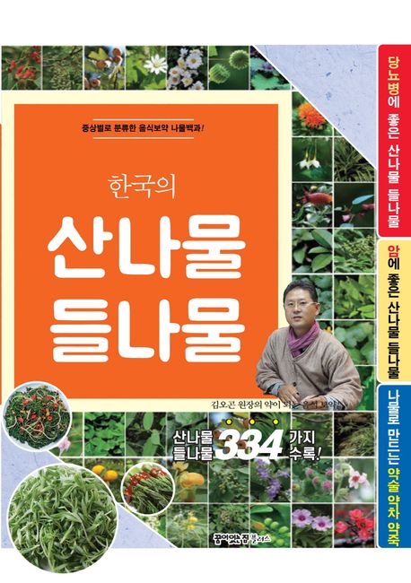 한국의 산나물 들나물 334가지 : 증상별로 분류한 음식보약 나물백과!