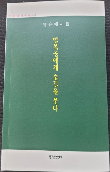 벌목공에게 숲길을 묻다 : 명은애 제 5시집