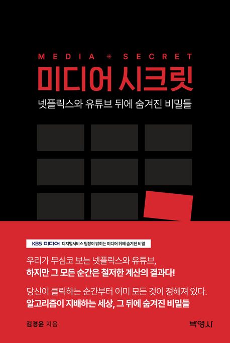 미디어 시크릿 = Media secret : 넷플릭스와 유튜브 뒤에 숨겨진 비밀들
