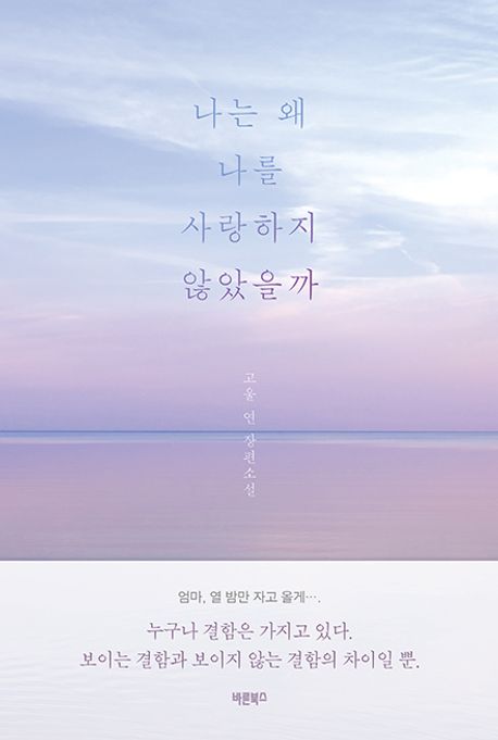 나는 왜 나를 사랑하지 않았을까 : 고울 연 장편소설