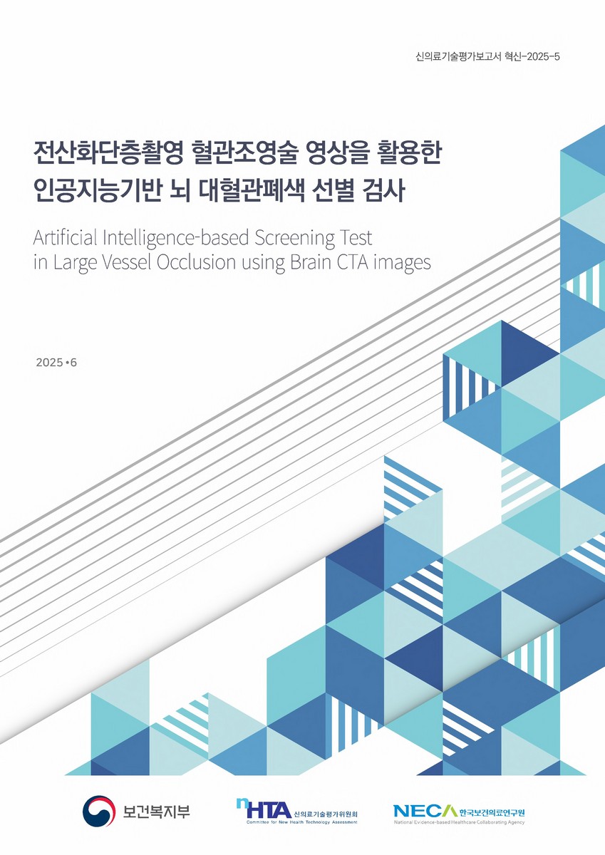 전산화단층촬영 혈관조영술 영상을 활용한 인공지능기반 뇌 대혈관폐색 선별 검사 [전자자료] = Artificial intelligence-based screening test in large vessel occlusion using brain CTA images