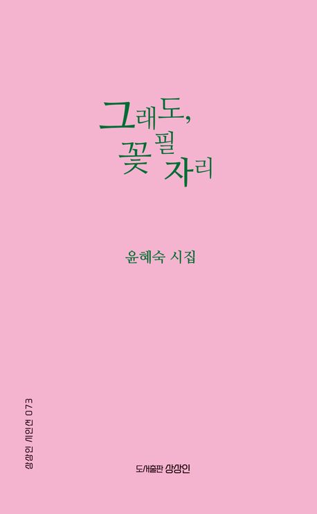 그래도, 꽃 필 자리 : 윤혜숙 시집