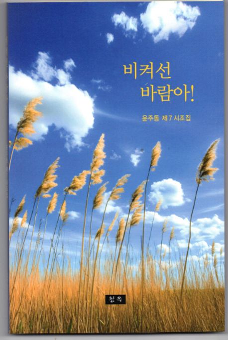 비켜선 바람아! : 윤주동 제7시조집