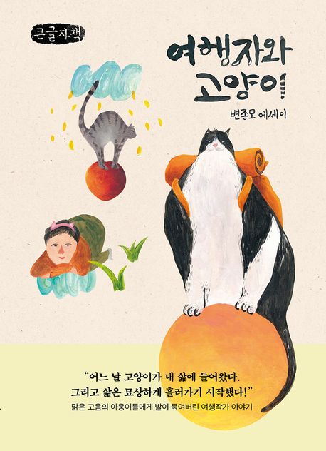 여행자와 고양이 : 변종모 에세이 : 큰글자책