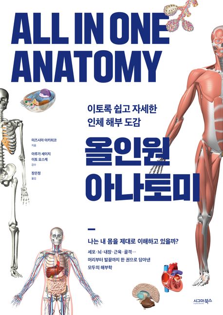 올인원 아나토미 = All in one anatomy : 이토록 쉽고 자세한 인체 해부 도감
