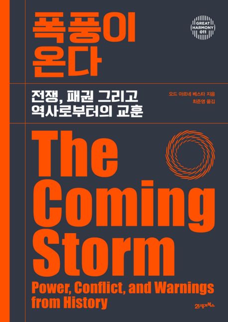 자료명/저자사항:폭풍이 온다 : 전쟁, 패권 그리고 역사로부터의 교훈 / 오드 아르네 베스타 지음 ; 최준영 옮김,발행사항:파주 ,21세기북스(북이십일),2026,청구기호:909.83 -26-2,자료실:[본관] 국가전략정보센터(107호), [본관] 의원열람실(회관), [부산관] 종합자료실(1층)