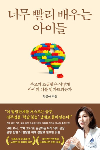 너무 빨리 배우는 아이들 : 부모의 조급함은 어떻게 아이의 뇌를 망가뜨리는가