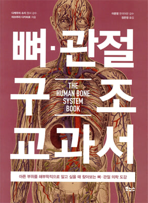 뼈·관절 구조 교과서 [전자자료] = The human bone system book : 아픈 부위를 해부학적으로 알고 싶을 때 찾아보는 뼈·관절 의학 도감