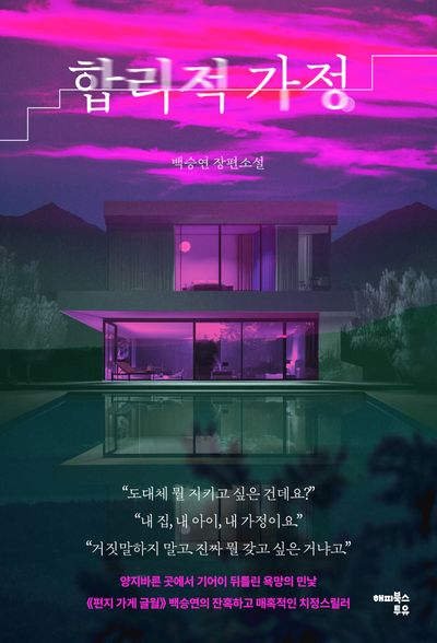 합리적 가정 : 백승연 장편소설