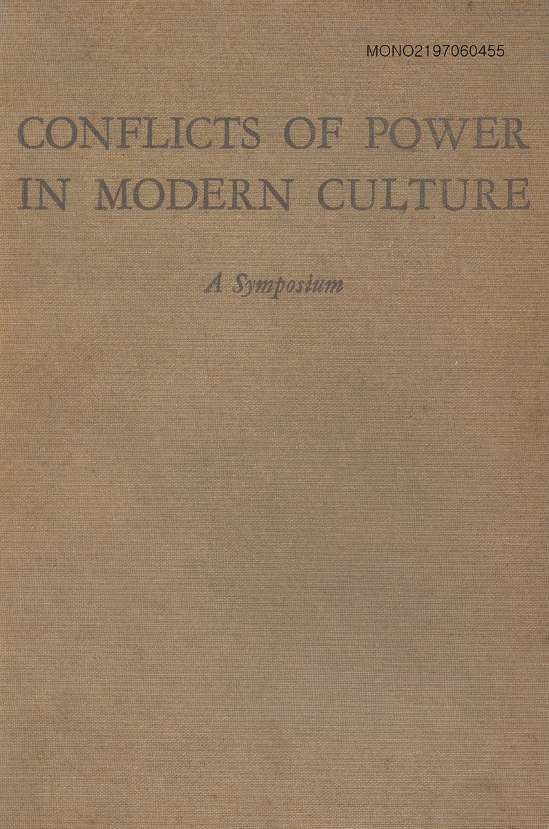 Conflicts of power in modern culture