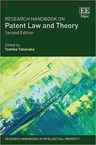 Research handbook on patent law and theory
