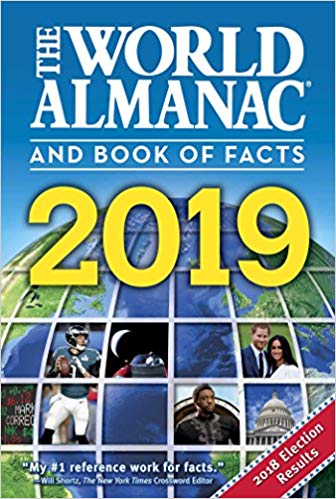 The world almanac and book of facts. 2019