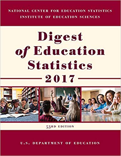 Digest of education statistics. 2017