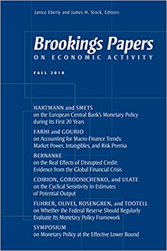 Brookings papers on economic activity : fall 2018