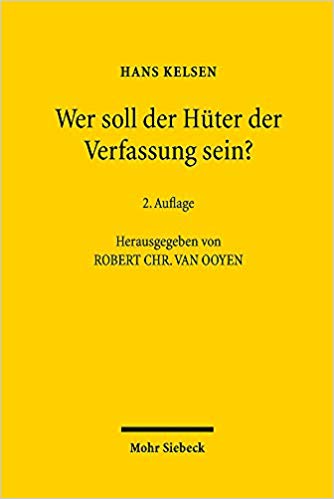 Wer soll der Hüter der Verfassung sein? : Abhandlungen zur Theorie der Verfassungsgerichtsbarkeit in der pluralistischen, parlamentarischen Demokratie