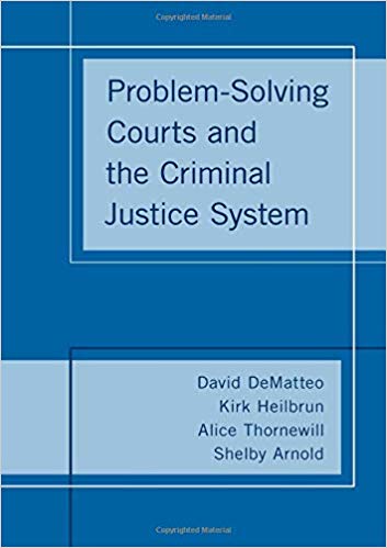 Problem-solving courts and the criminal justice system