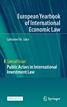 Public actors in international investment law / Catharine Titi, editor.