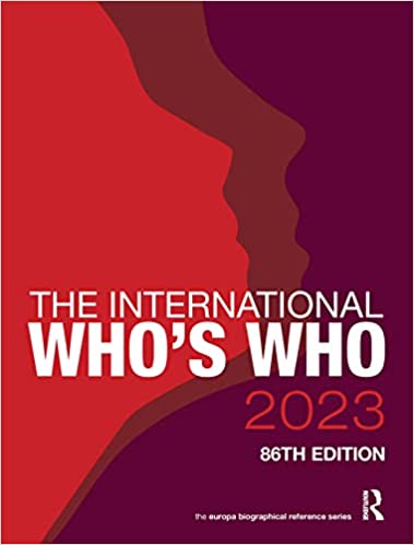 The international who's who. 2023, volume 1-2