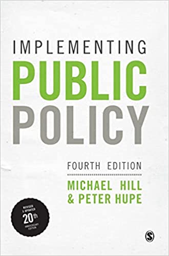 Implementing public policy : an introduction to the study of operational governance