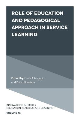 Role of education and pedagogical approach in service learning