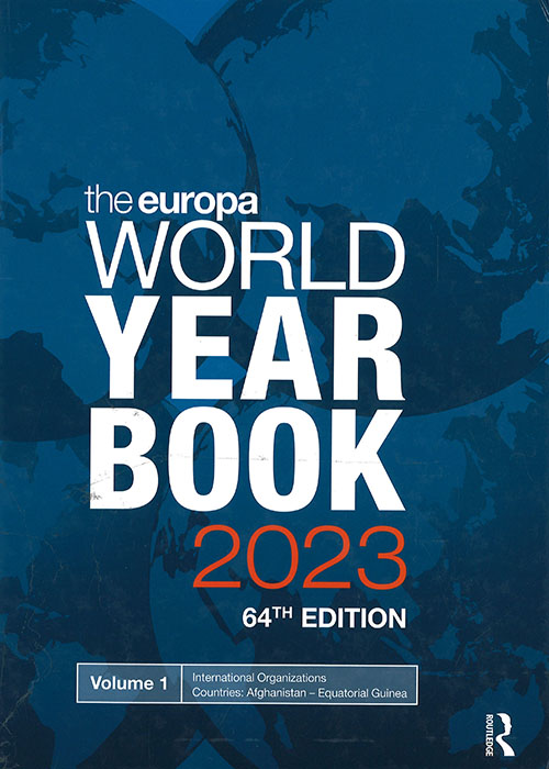 The Europa world year book. 2023, volumes 1-3