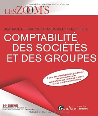 Comptabilité des sociétés et des groupes