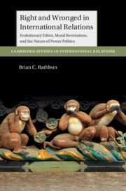 Right and wronged in international relations : evolutionary ethics, moral revolutions, and the nature of power politics