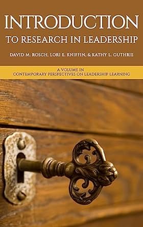 Introduction to research in leadership