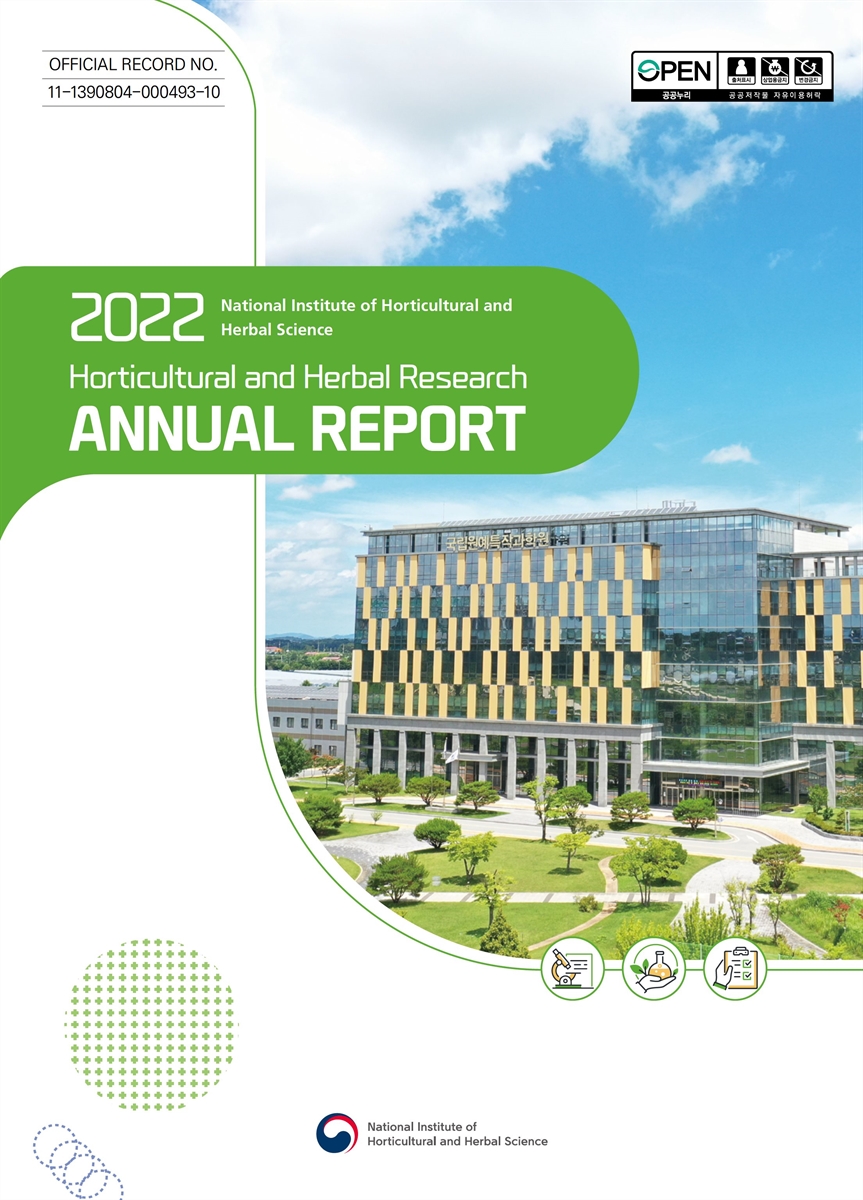 Horticultural and herbal research annual report. 2022