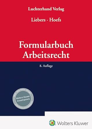 Formularbuch Arbeitsrecht