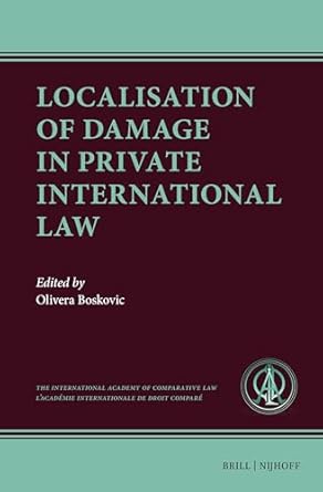 Localisation of damage in private international law