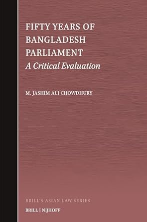 Fifty years of Bangladesh parliament : a critical evaluation