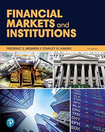 Financial markets and institutions